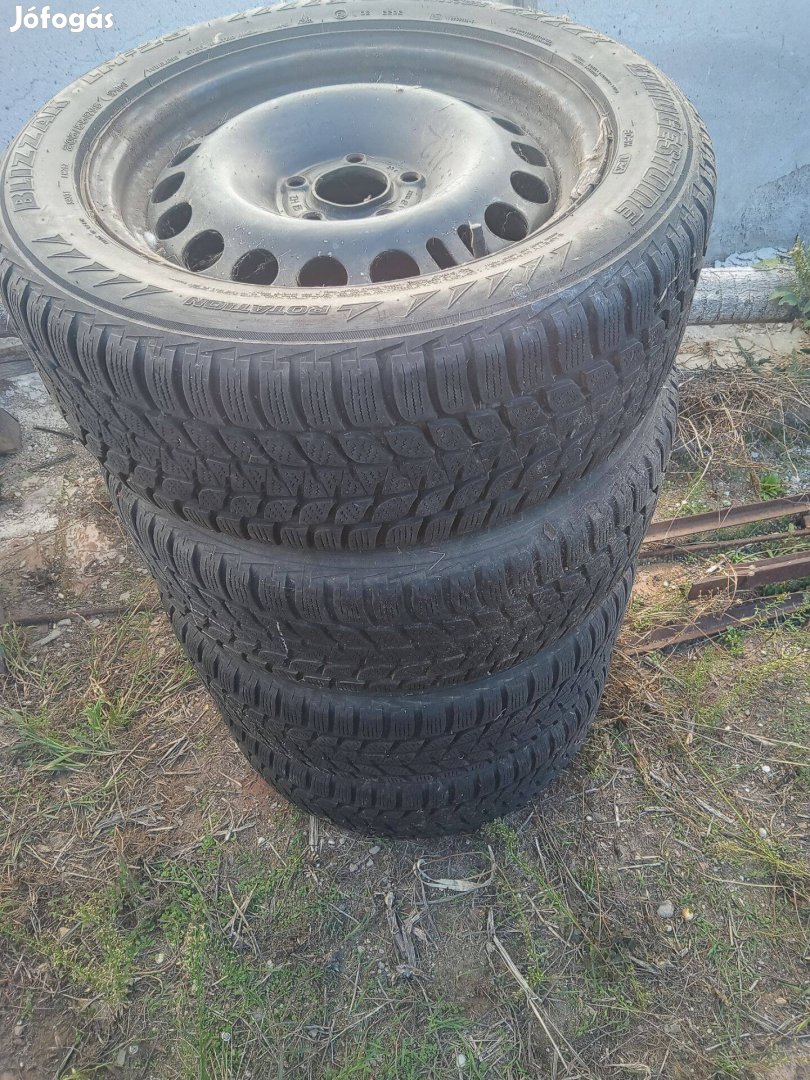 Opel felni 205/55r16 peremvédős téligumi garnitúra