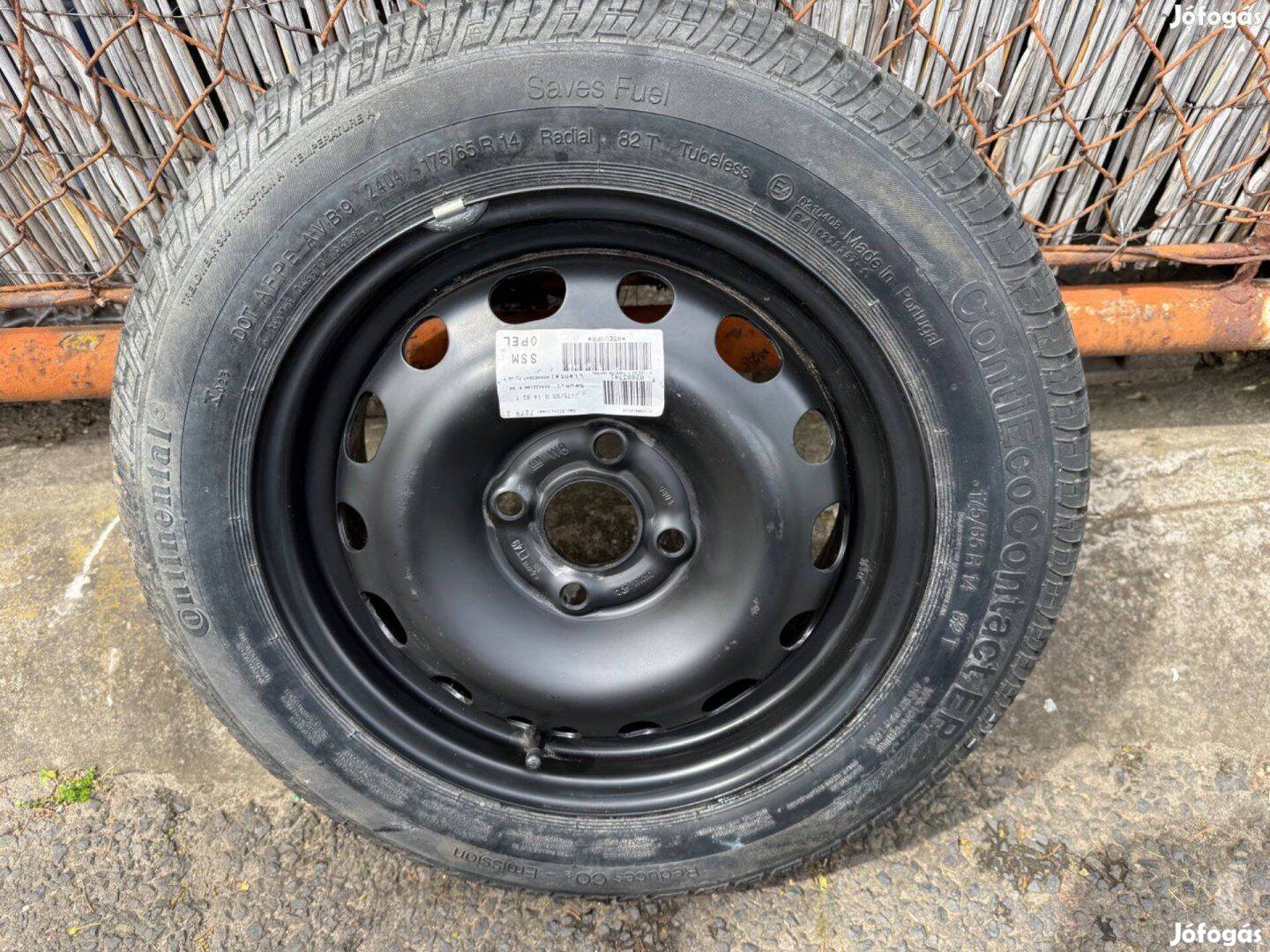 Opel gyári 175/65R14 felni garnitúra 2140141