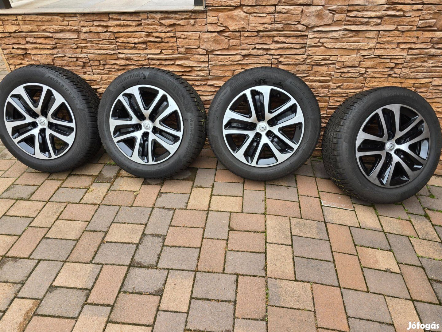 Opel gyári acélfelni 4x téli Gumiszettel eladó
