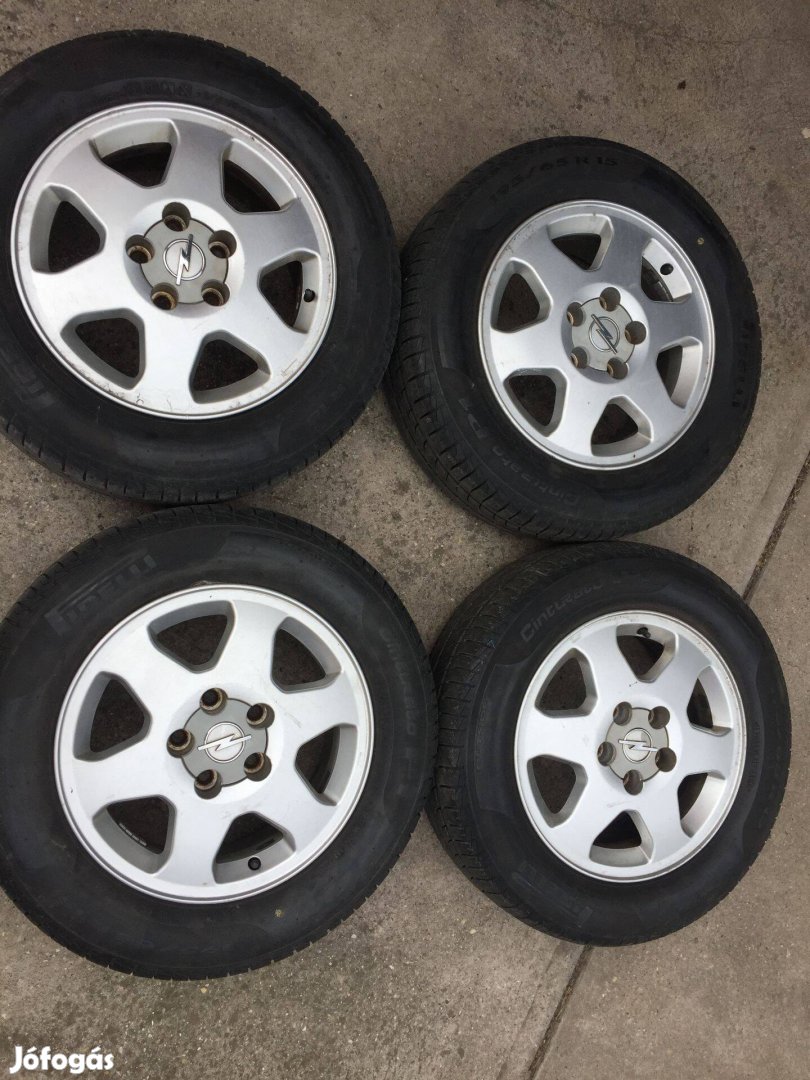 Opel gyári alufelni 15 colos eladó!