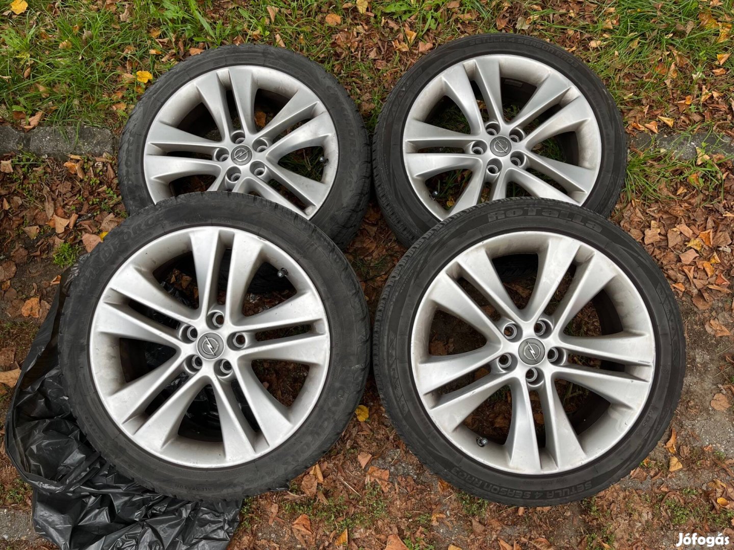 Opel gyári alufelni 18-as 5x105 szenzorokkal