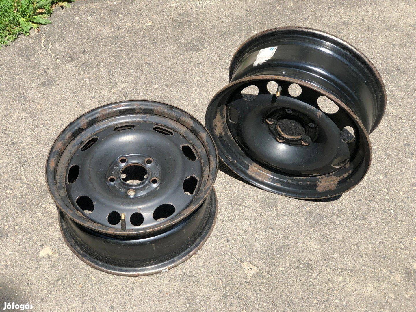 Opel gyári lemezfelni, 6,5Jx15H2, 5x110, ET33