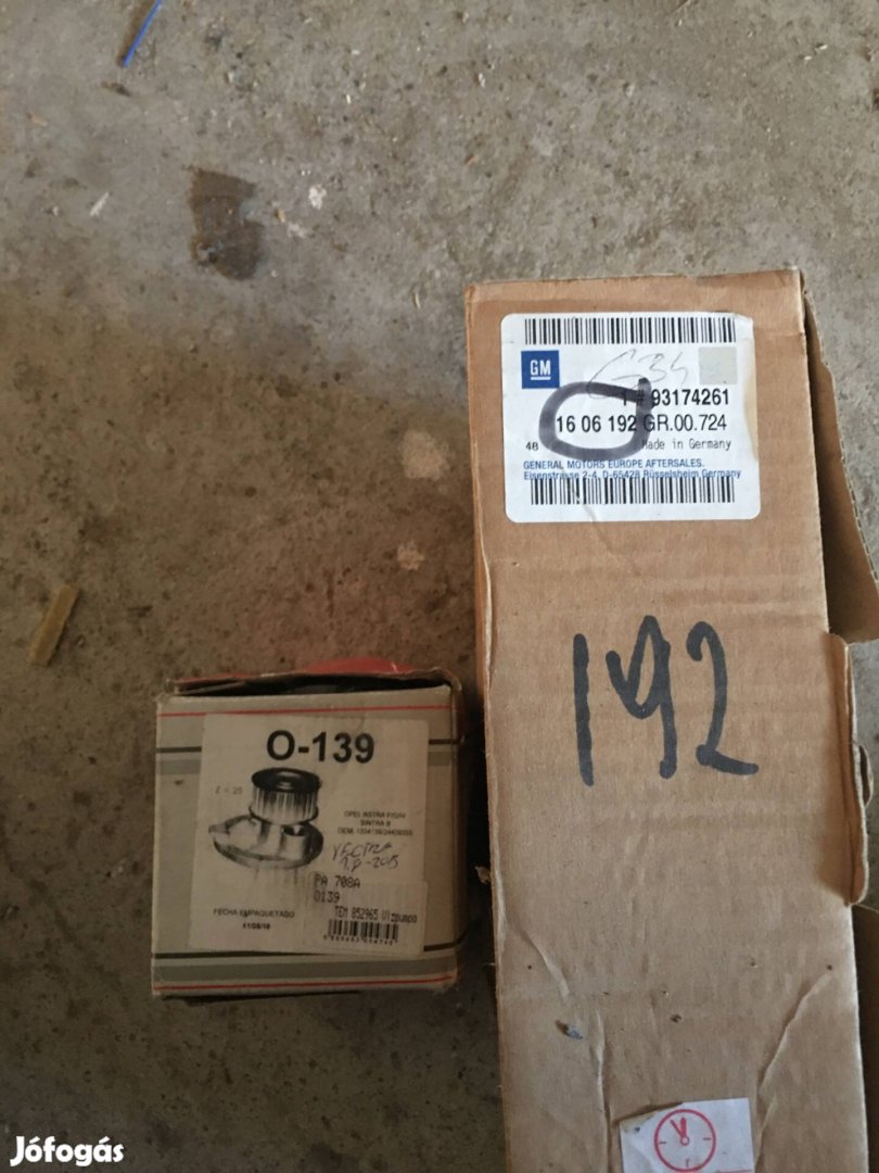 Opel gyári vezérlés utángyártott szivattyúval