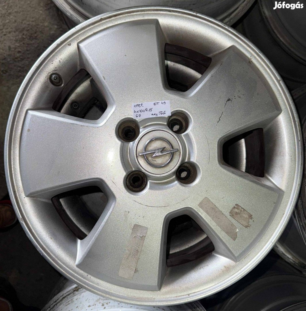 Opel használt alufelni szett kedvező áron!