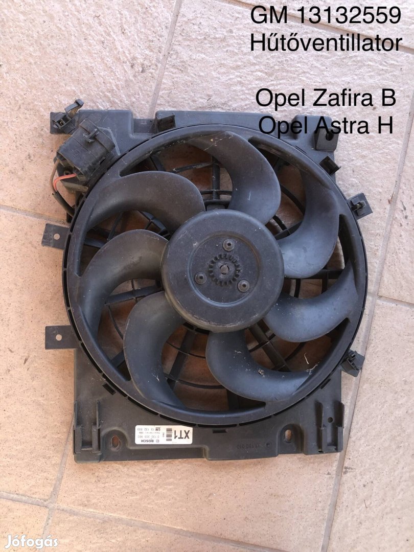 Opel hűtőventillator 13132559