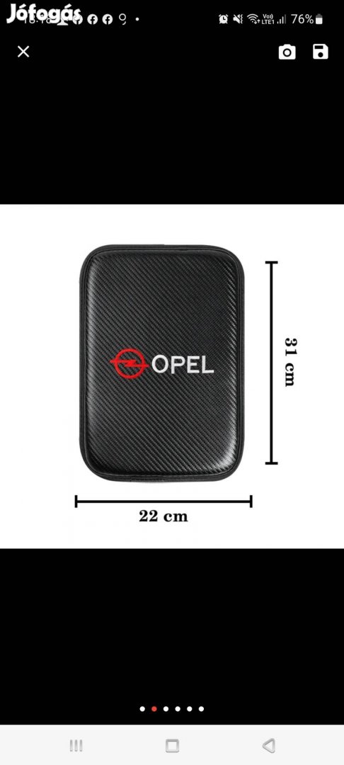 Opel könyöklő védő