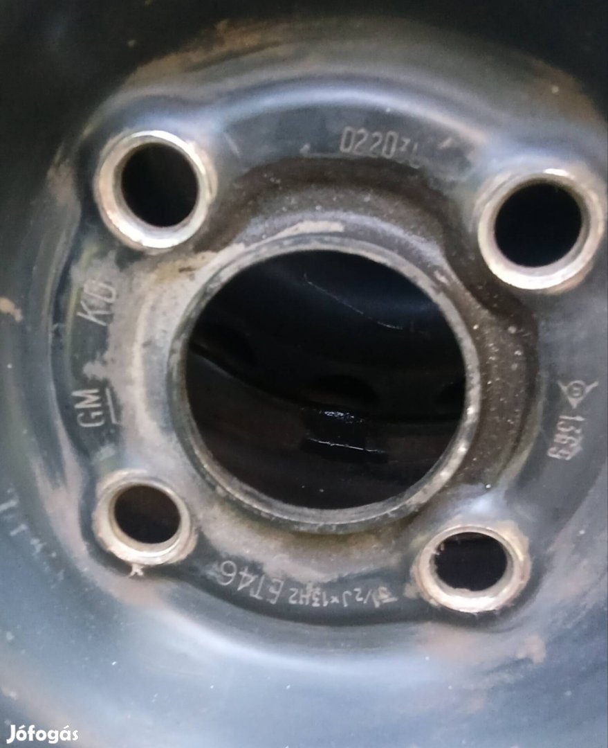 Opel lemez felni + 13"-os ET-46/ 2×4 db 