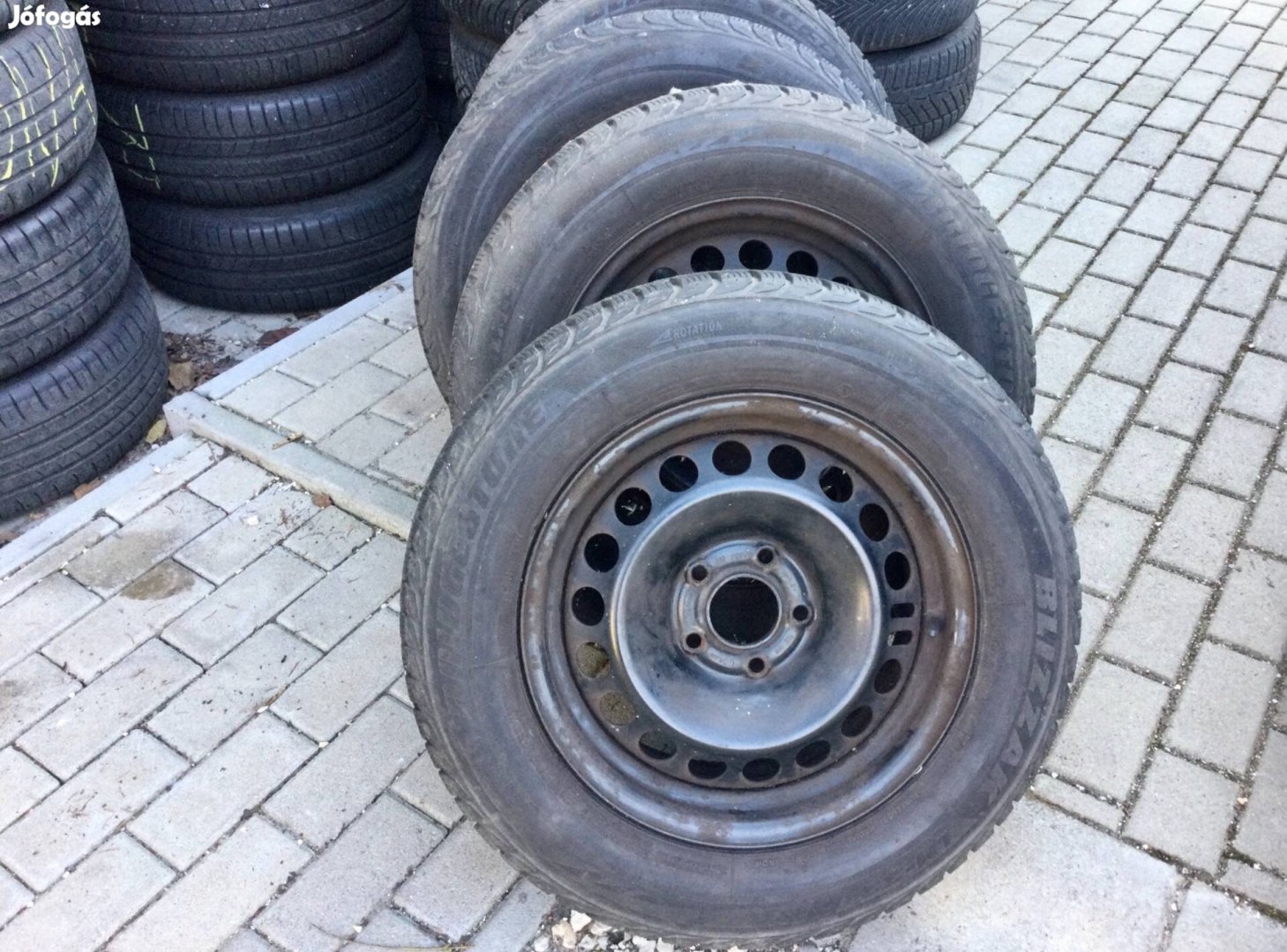 Opel lemezfelni 15 col gyári