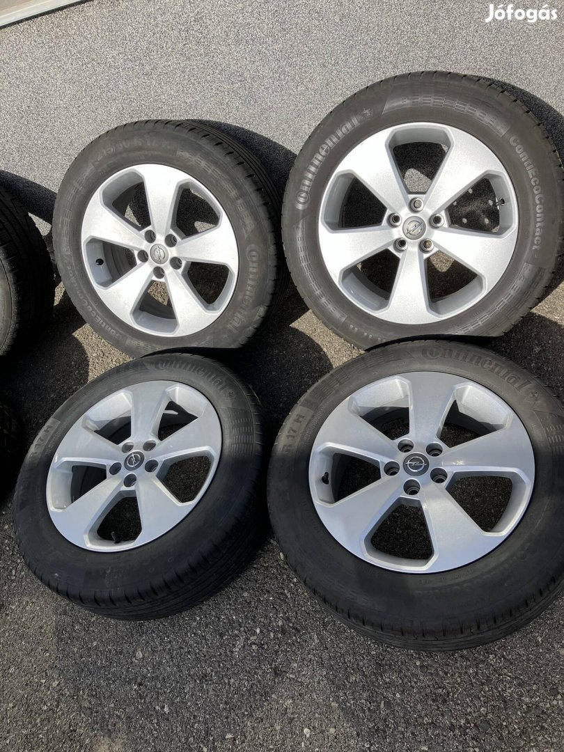 Opel mokka 17 col 5x105 szenzoros alufelni