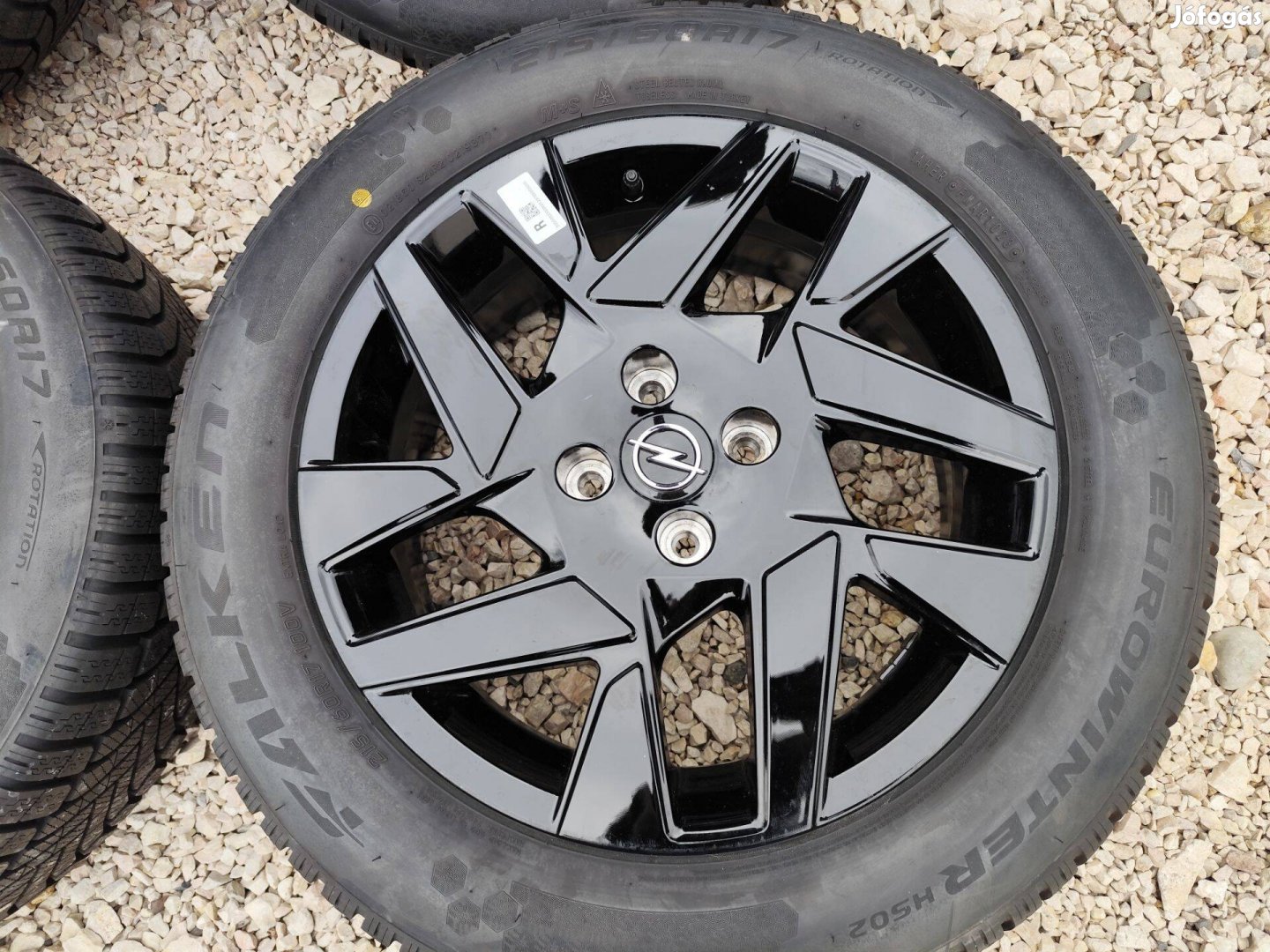 Opel mokka gyári alufelni 4x108 17" téligumi