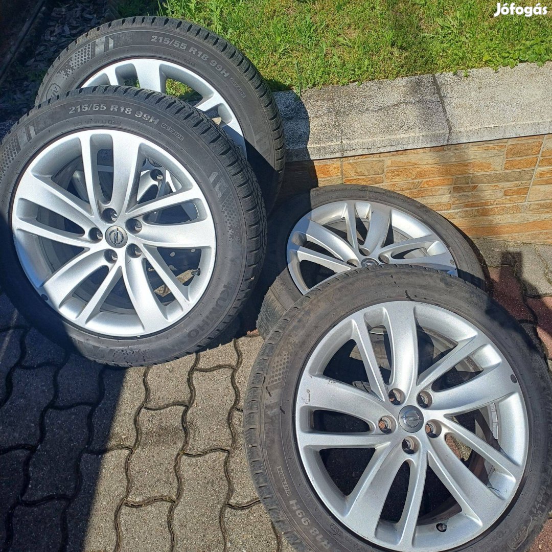 Opel mokka téli gumi könnyűfém felnivel