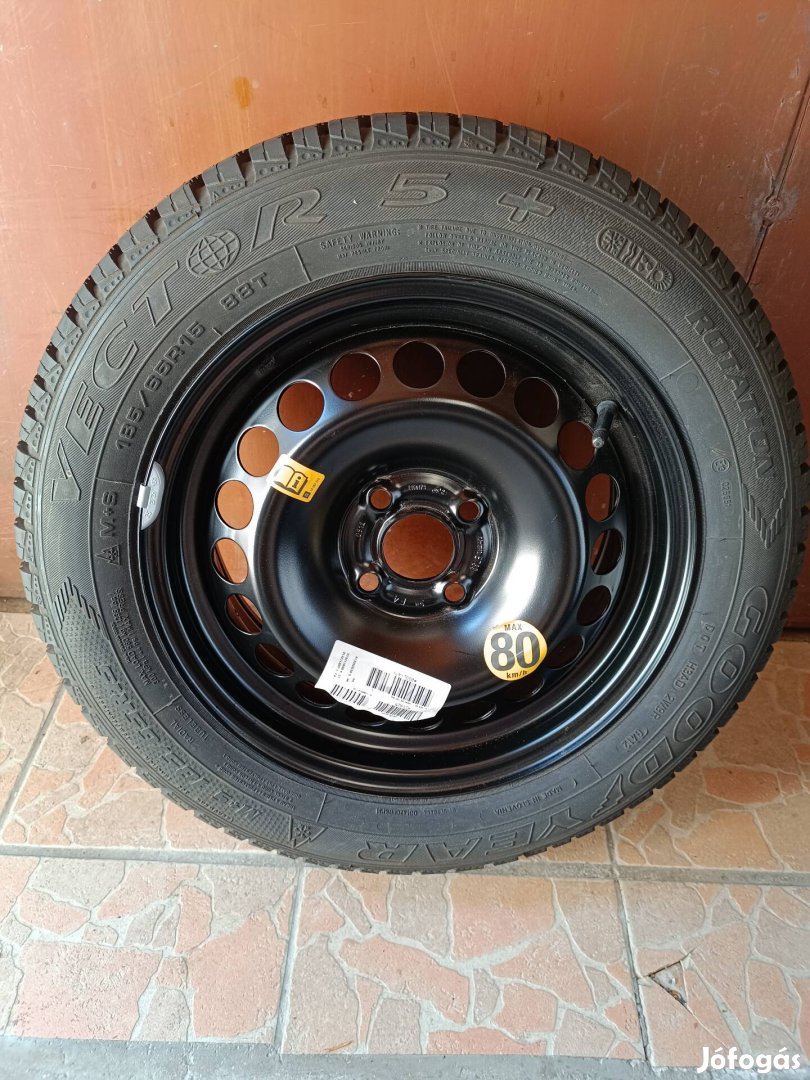 Opel pótkerék 4x100 6Jx15 56,6mm