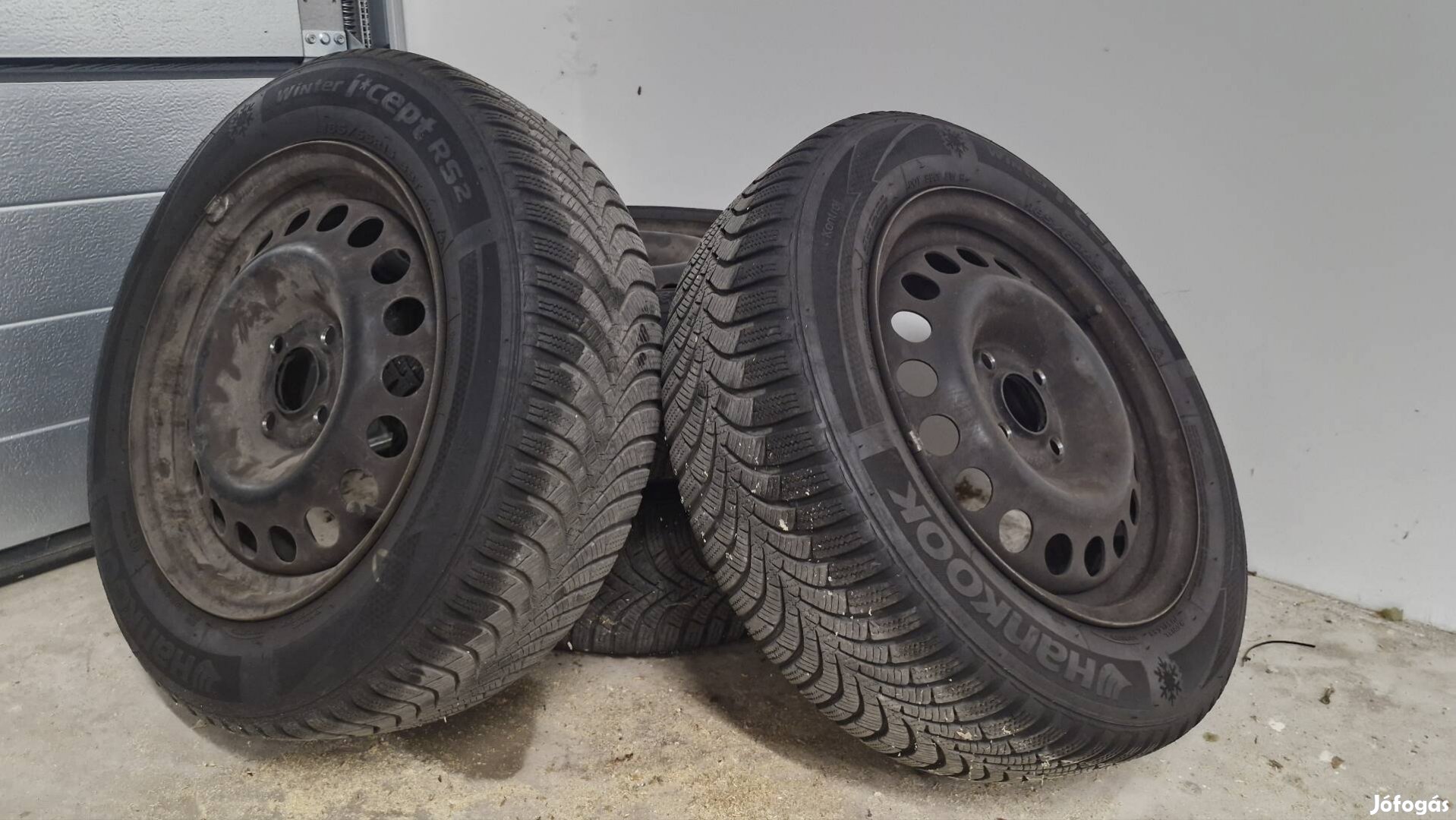 Opel téli szerelt kerék 185/65 R15 Hankook eladó