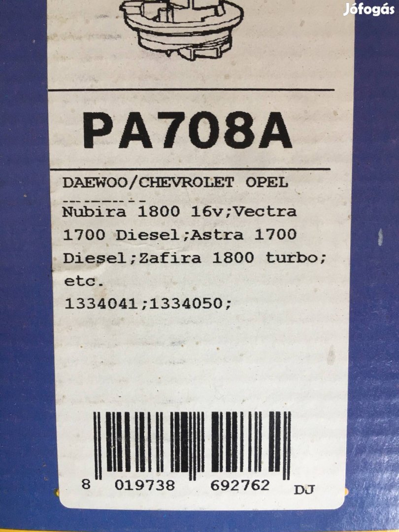 Opel vízszivattyú