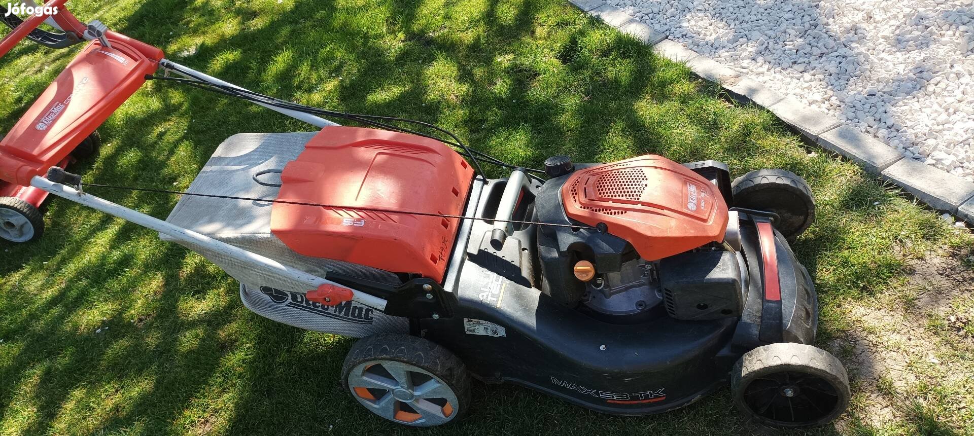 Opeo mac benzines fűnyíró eladó