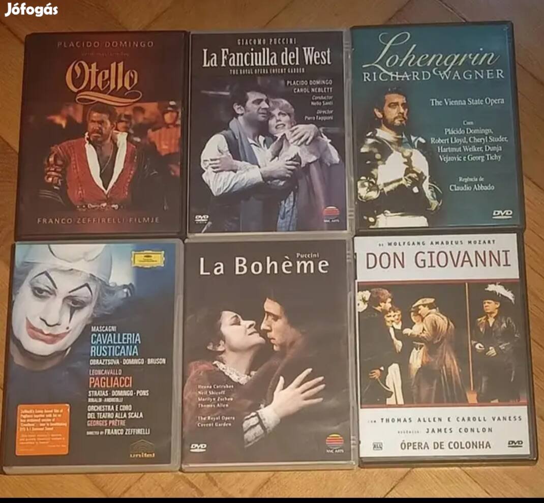 Opera DVD gyűjtemény 