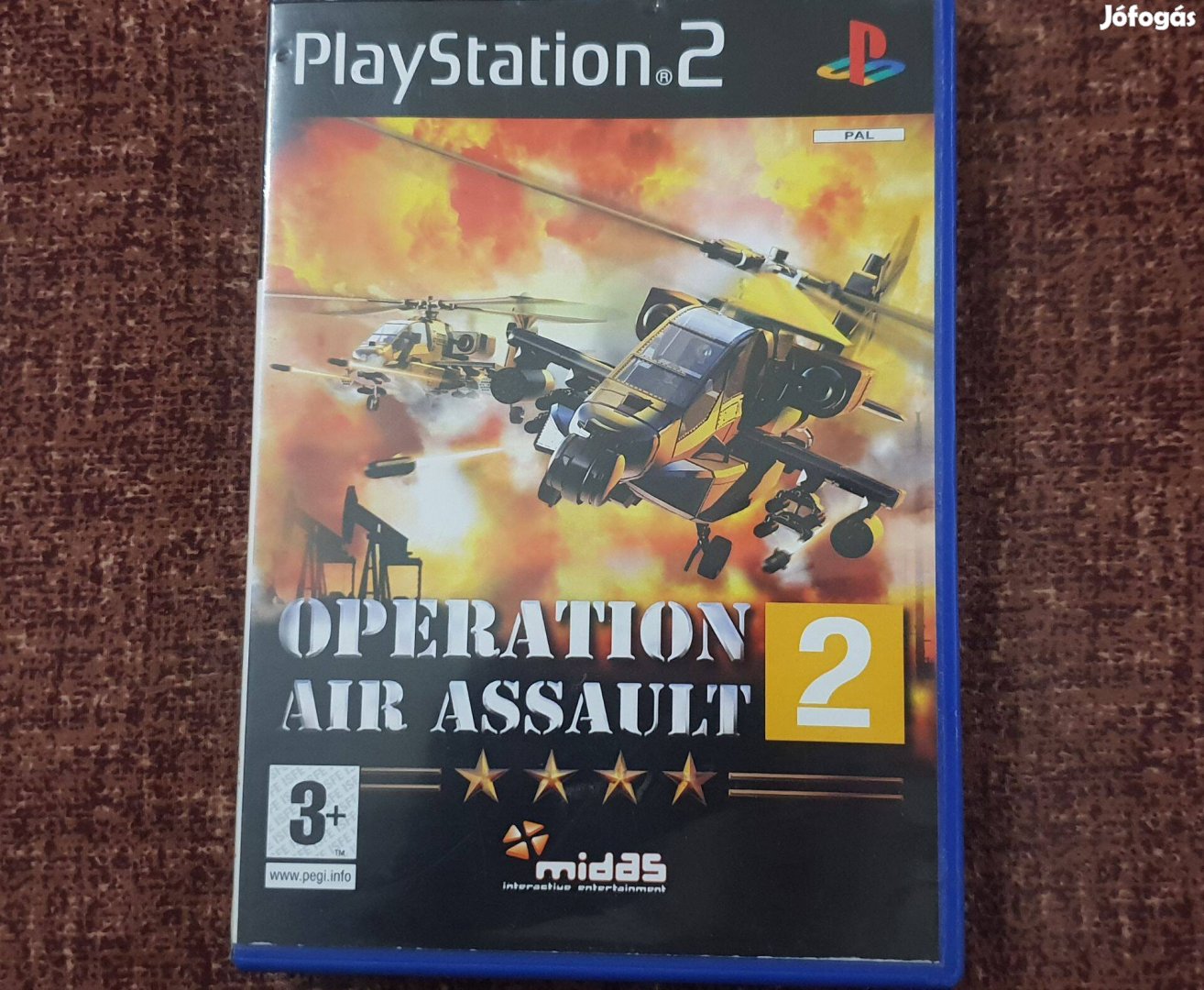 Operation Air Assault 2 Eredeti Playstation 2 lemez ( 2500 Ft )