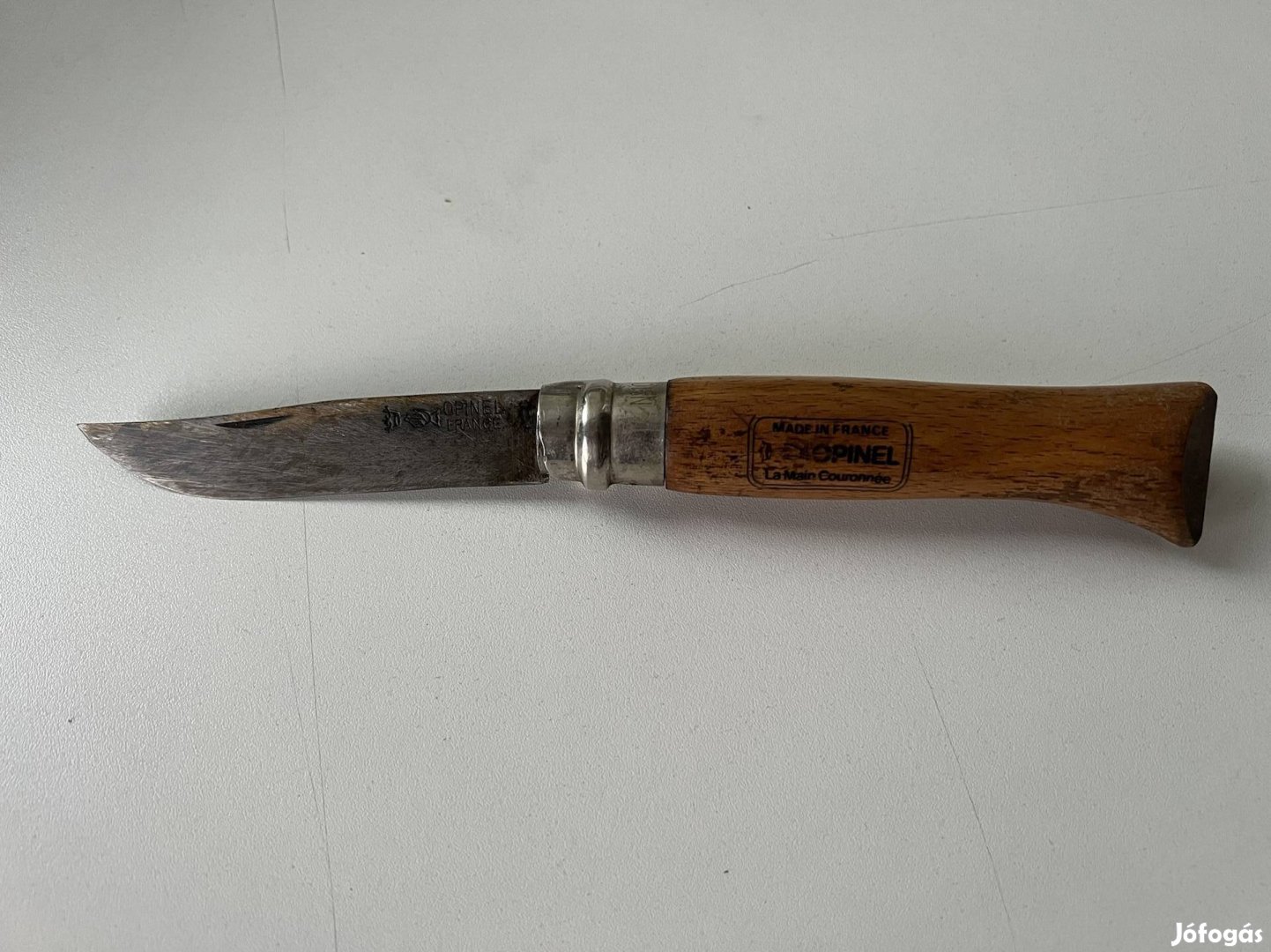 Opinel N°10 szénacél bicska régi beütős