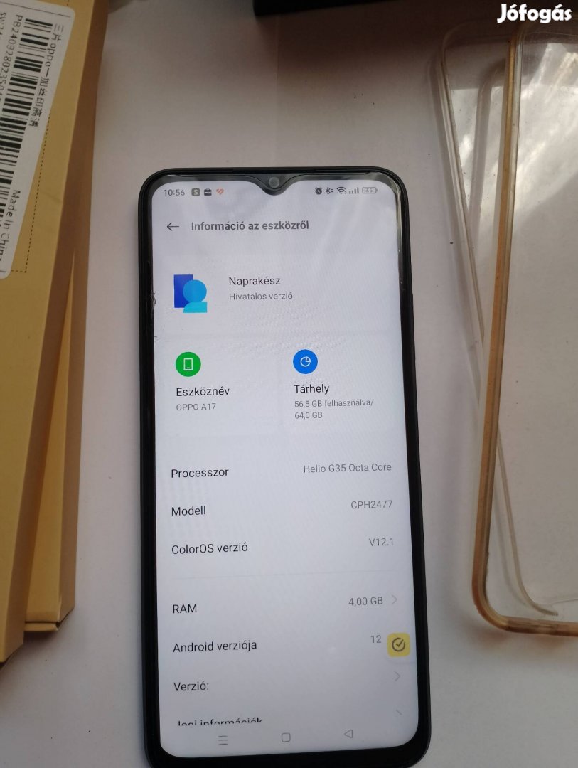 Oppo A17 okostelefon