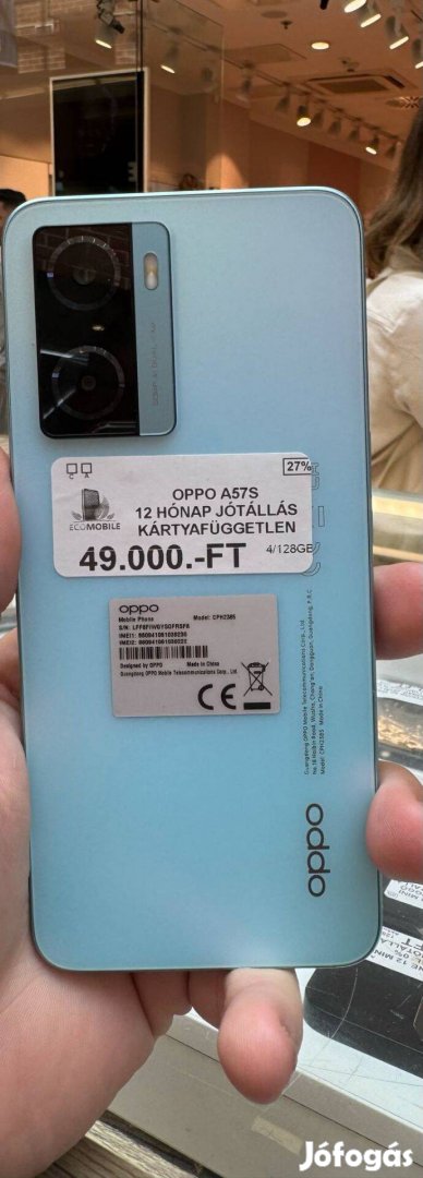 Oppo A57S KÉK