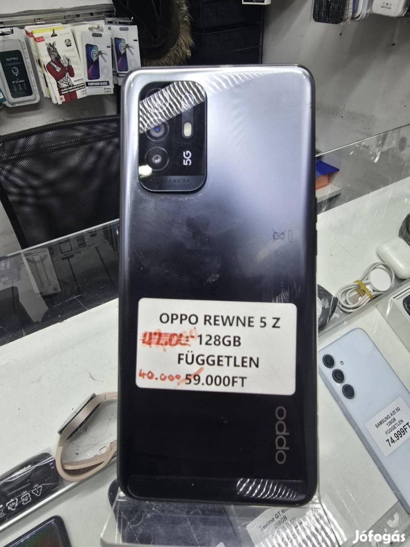 Oppo Rewne 5 Z ,128GB ,Független, Akció ,Garancia 