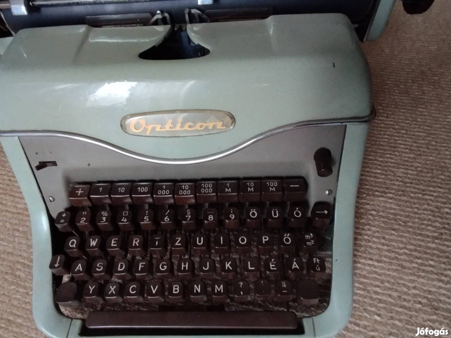 Opticon retro asztali írógép
