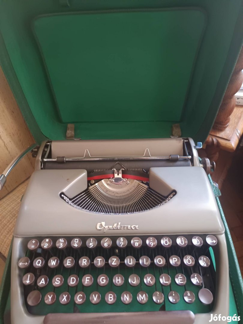 Optima P1 1957-es írógép