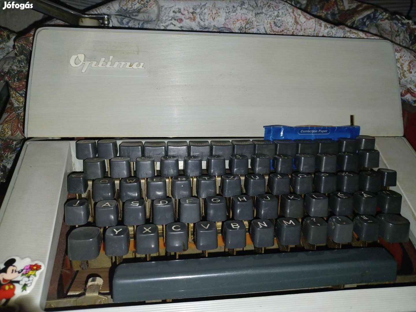 Optima írógép kiváló állapotban