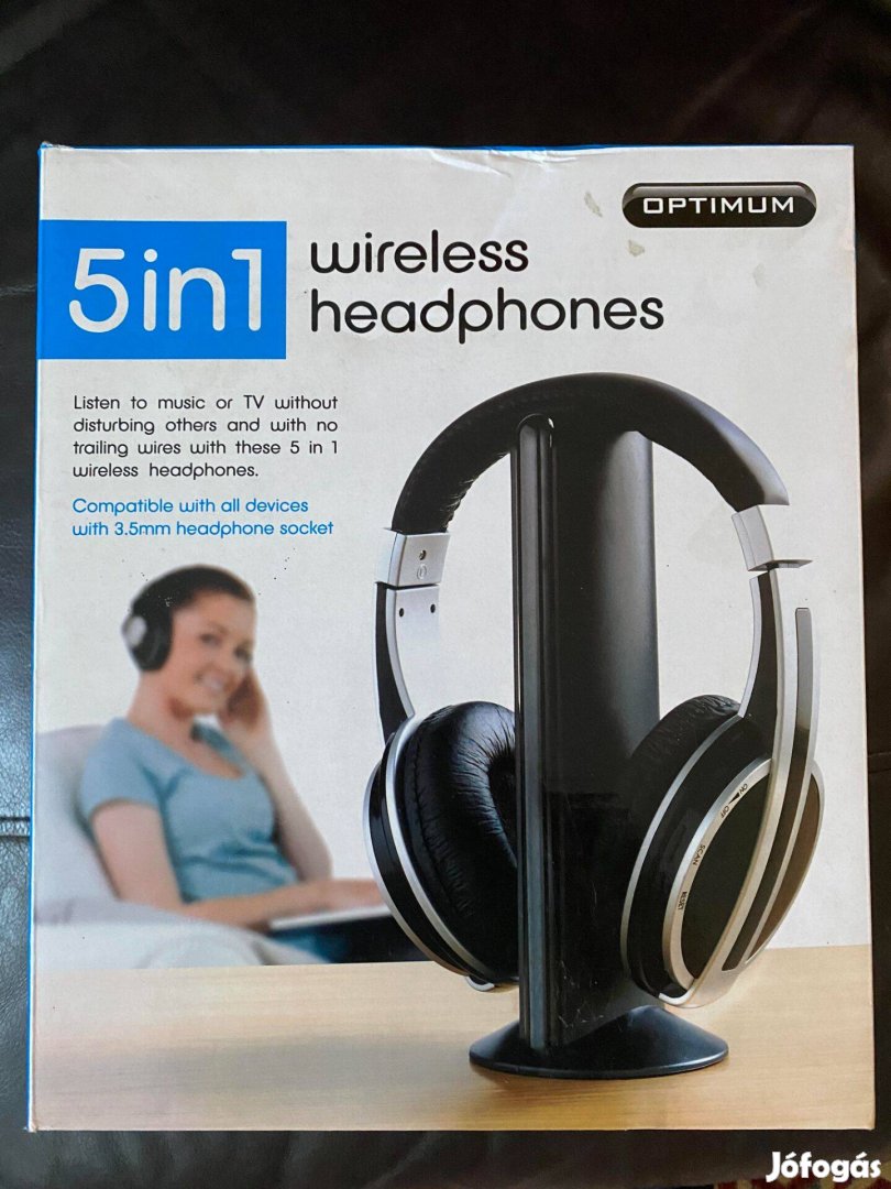 Optimum 5 in 1 vezetéknélküli headset