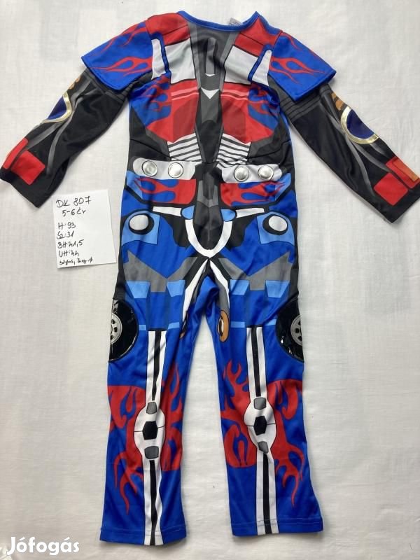 Optimus jelmez, Transformers jelmez DK807