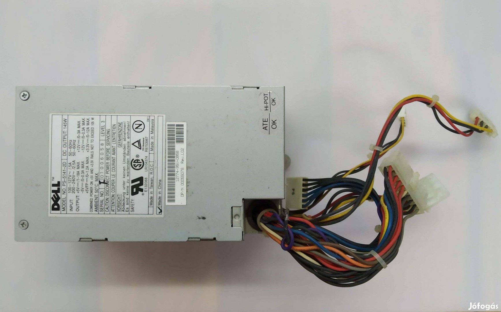 Optiplex Gxi LOW Profil PS-5141-2D PS51412D 145W Liteon Dell tápegység
