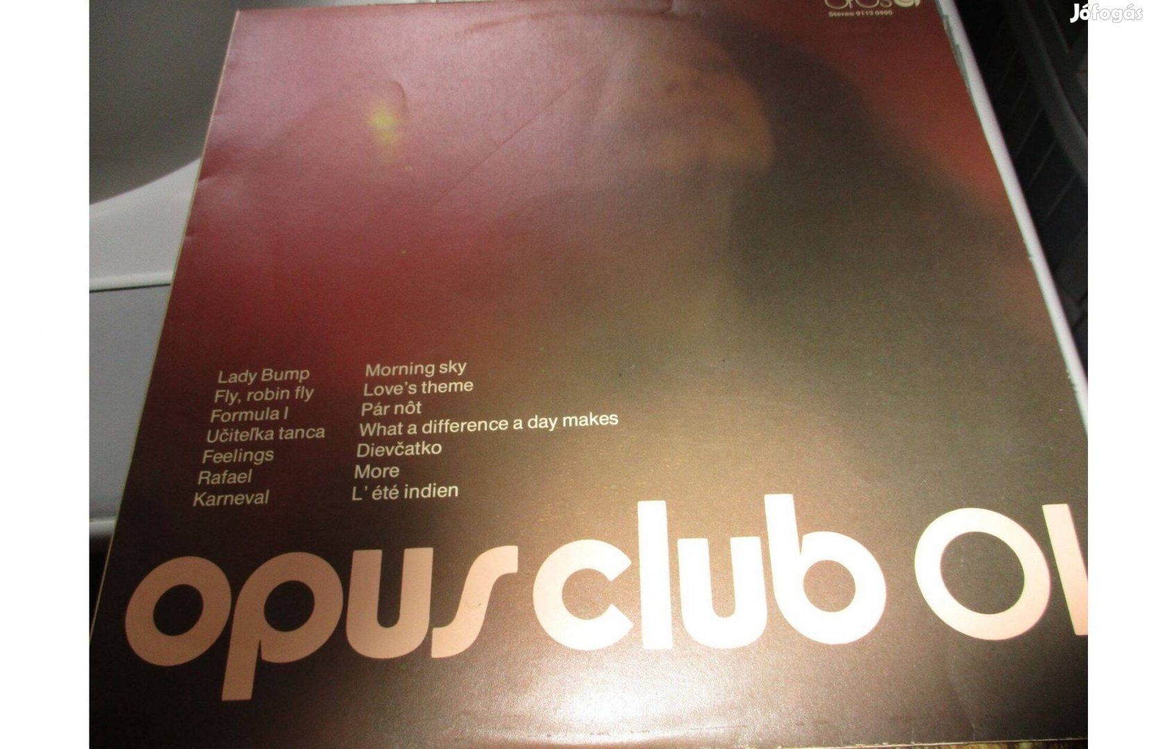 Opus Club bakelit hanglemez eladó