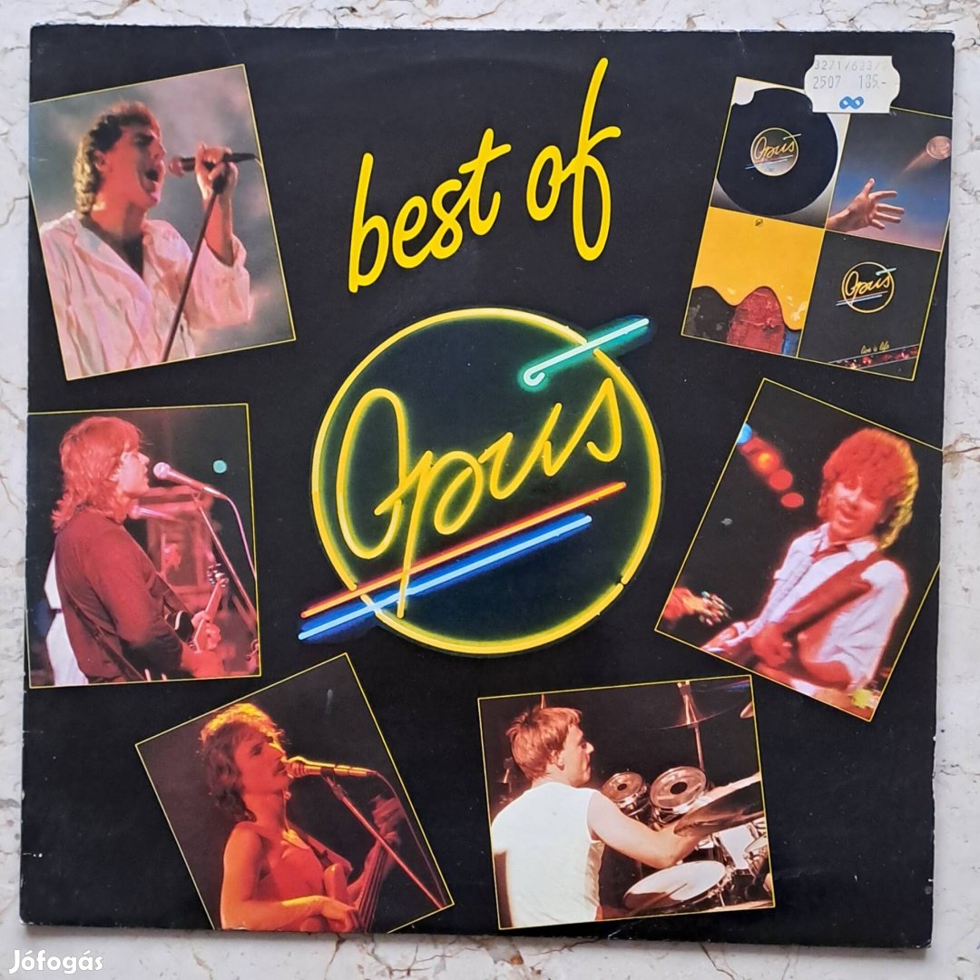 Opus : Best of című bakelit lemeze 