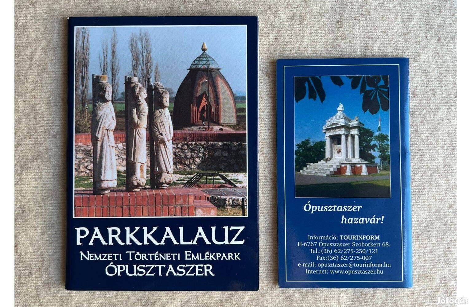 Ópusztaszeri Nemzeti Történelmi Emlék Parkkalauz kiadvány,