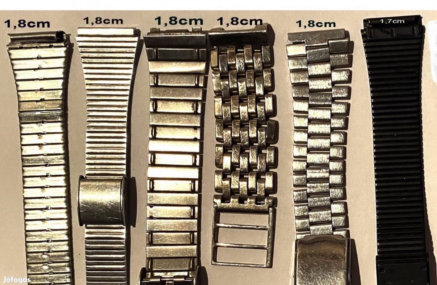 Óra Acél szíjcsatok/pántok (Képek szerint Casio,Breitling stb.) Bp.-n