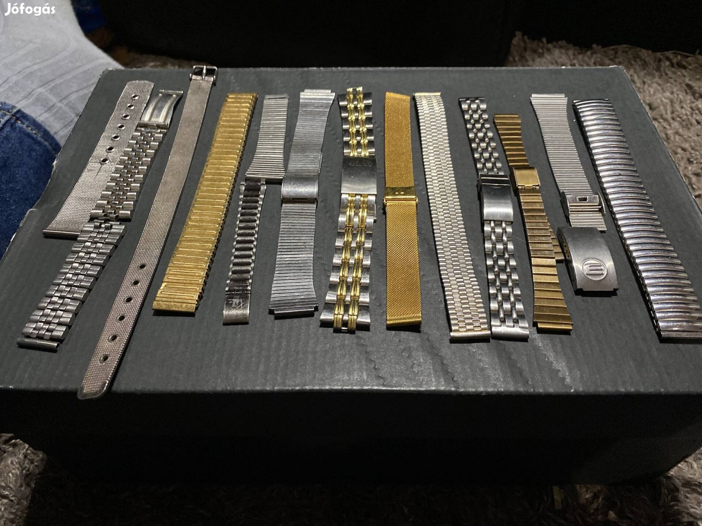 Ora Fém Szíjjak Vegyes használtak 12 Darab . Egyben vihető