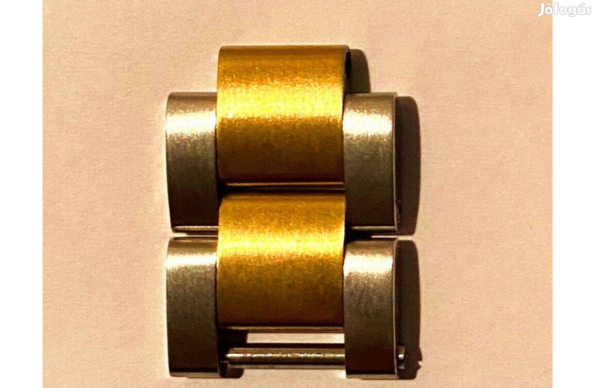 Óra csatszemek 2db aranyozott csatszembetéttel (Rolex dizájn)