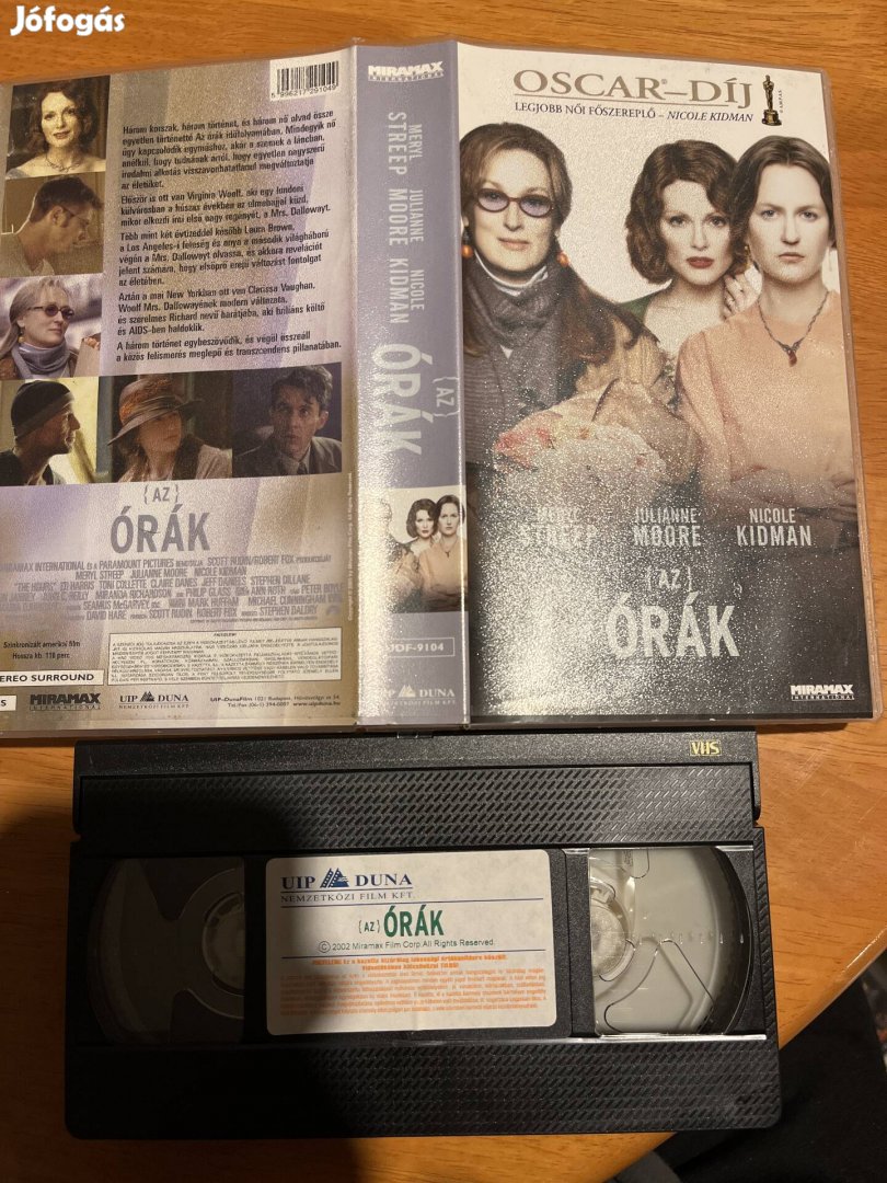 Órák vhs.     