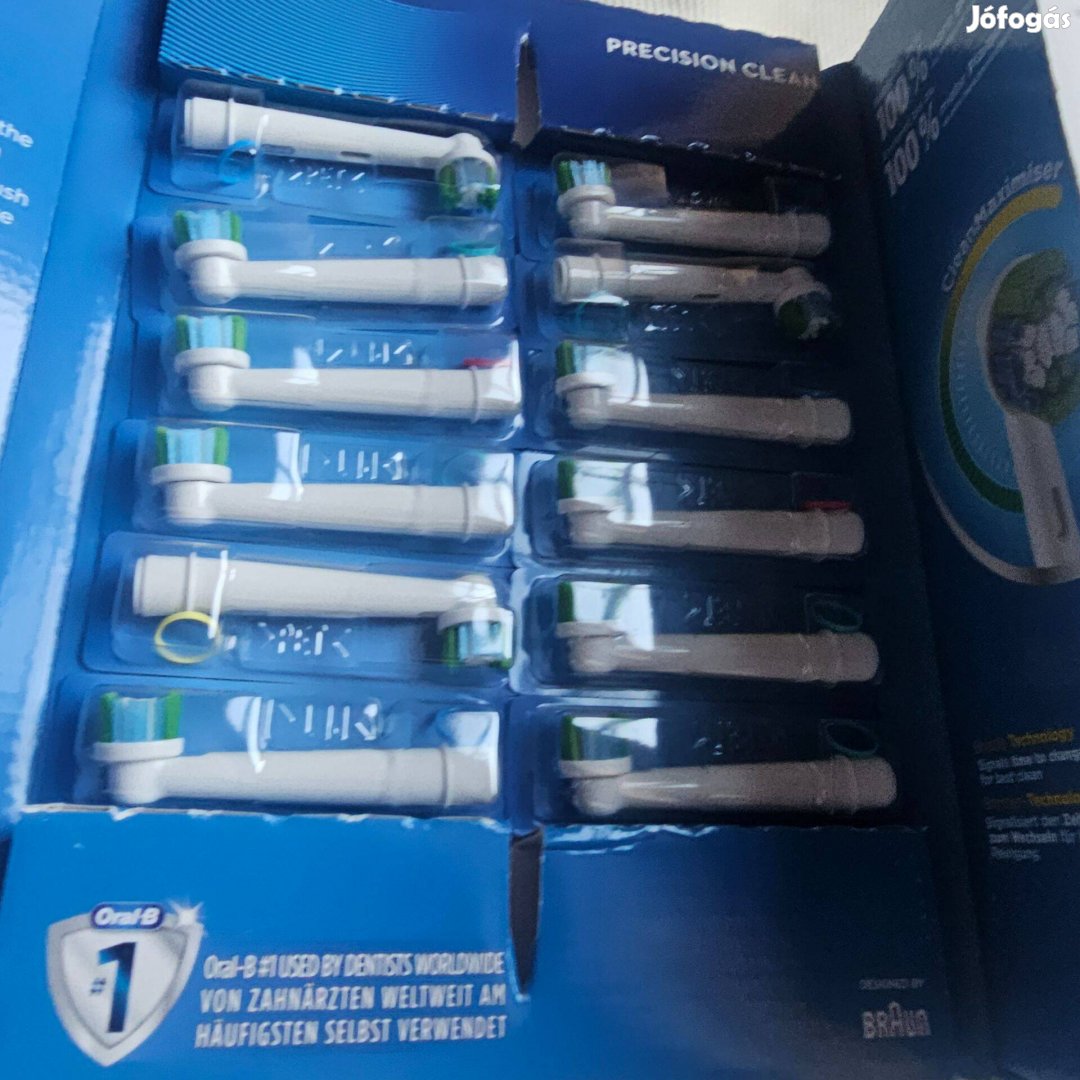 Oral-B Cross Action elektromos fogkefe fej eredeti 12 db os