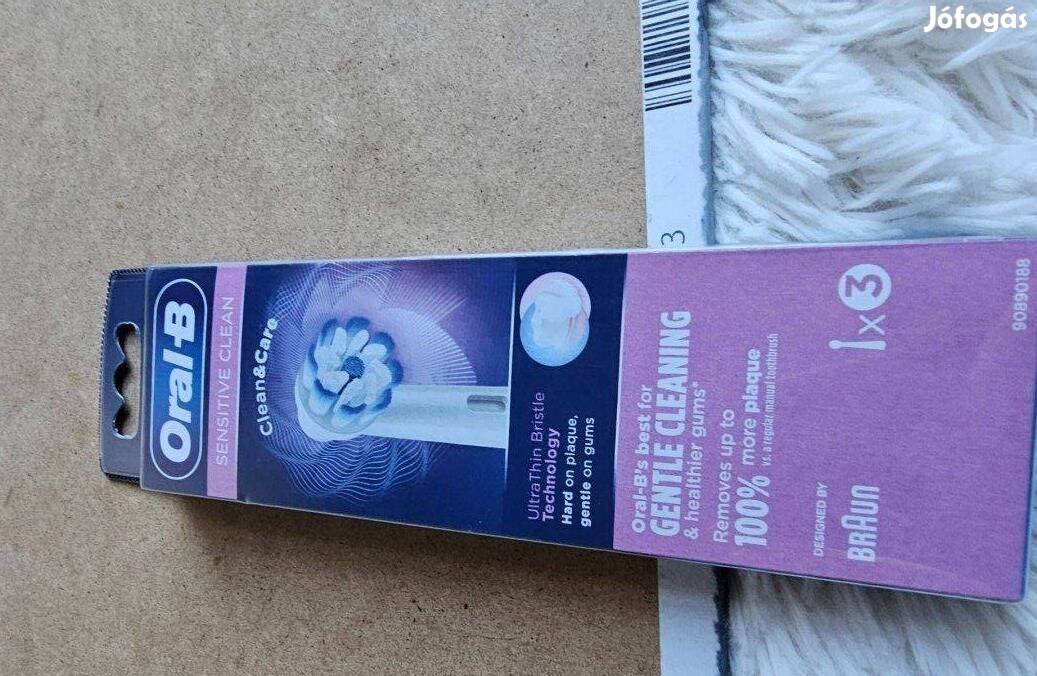 Oral-B EB60-3 Sensi Ultrathin pótfej 3db új gyári csomagolás