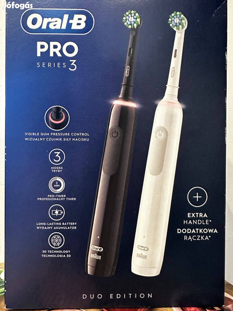 Oral-B Pro series 3 2db Elektromos fogkefe