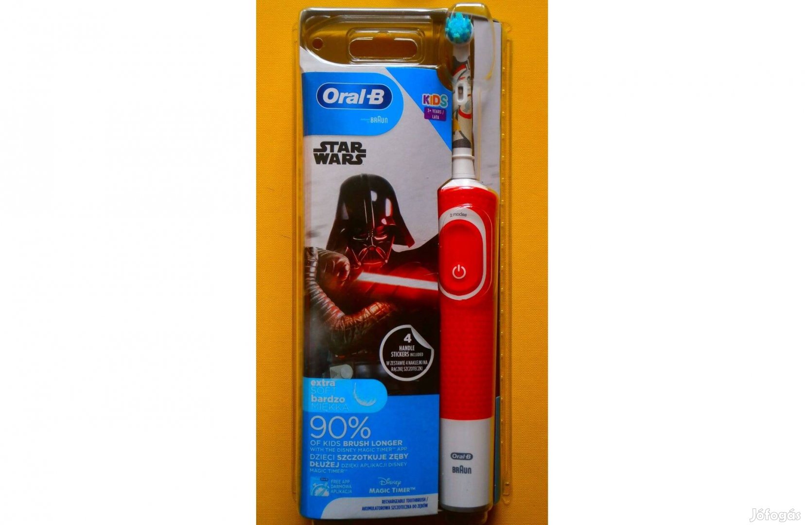 Oral-B Vitality Kids D100 Star Wars elektromos fogkefe - Új, bontatlan