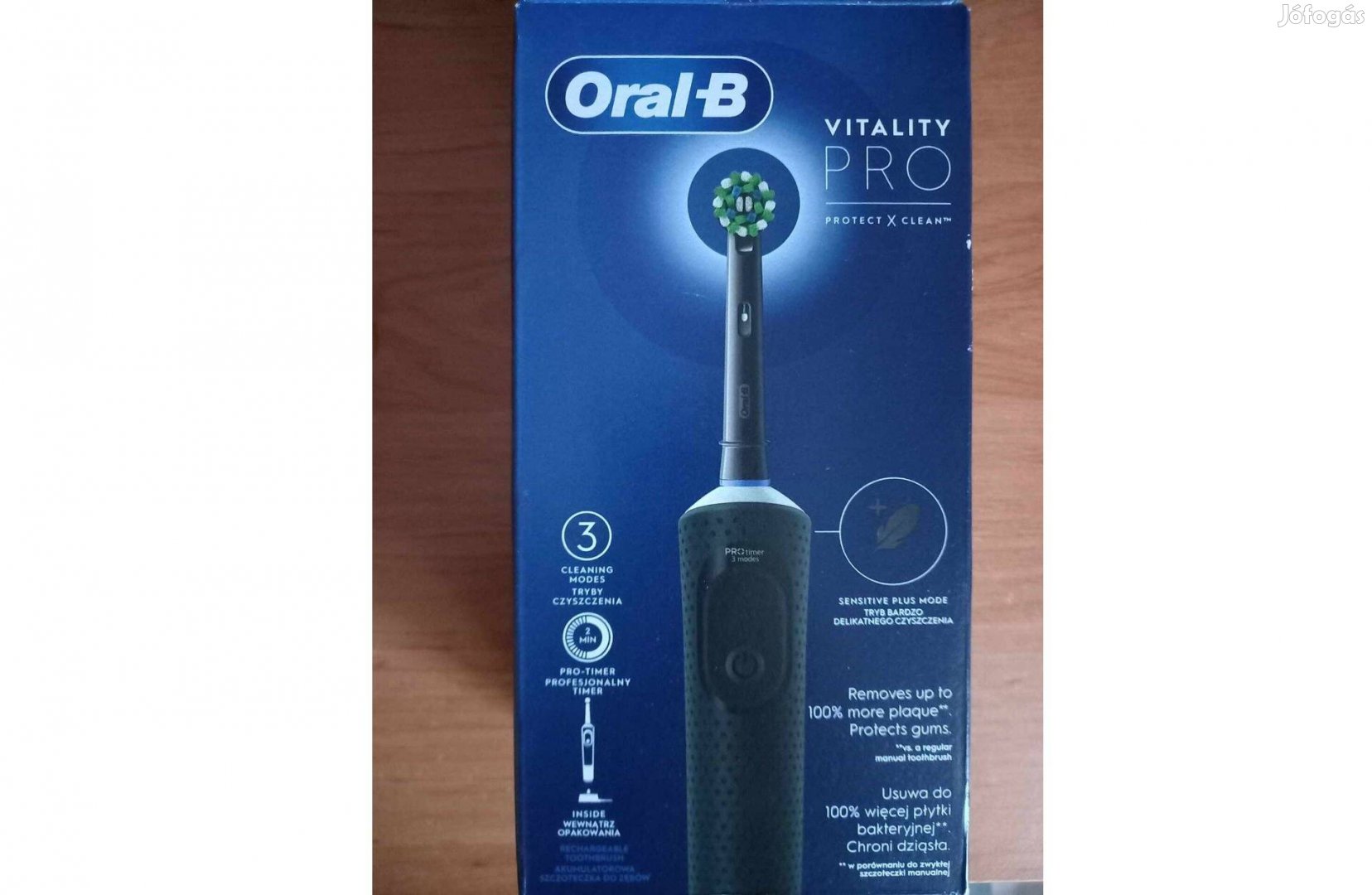 Oral B Vitality Pro - elektromos fogkefe + 4 db fej