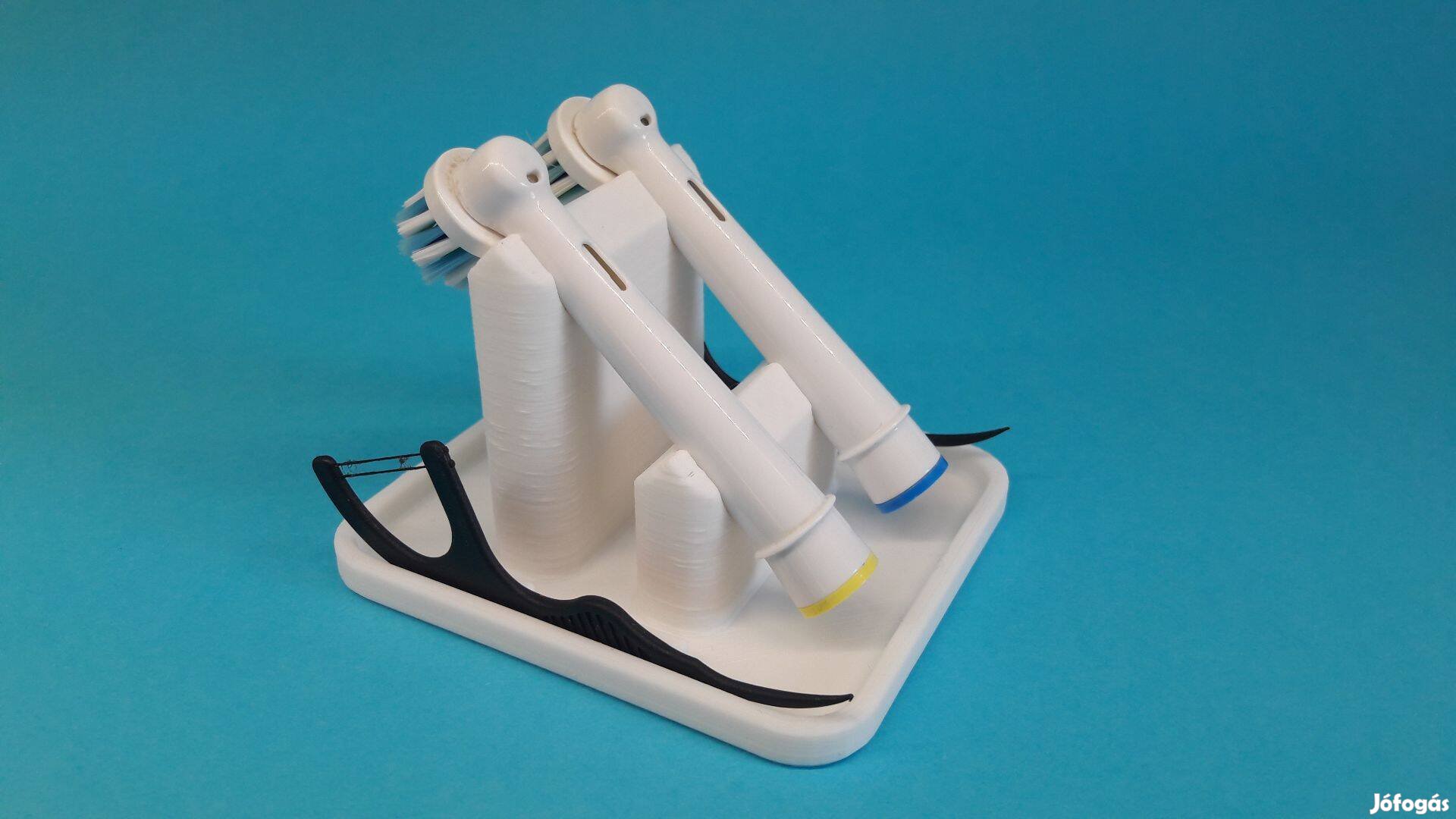 Oral-B fogkefe fej és fogselyem tartó 2 db-os - 3D printed