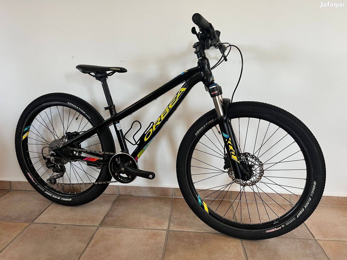 Orbea MX 24 Team Disc fekete gyerek fiú kerékpár mtb 24