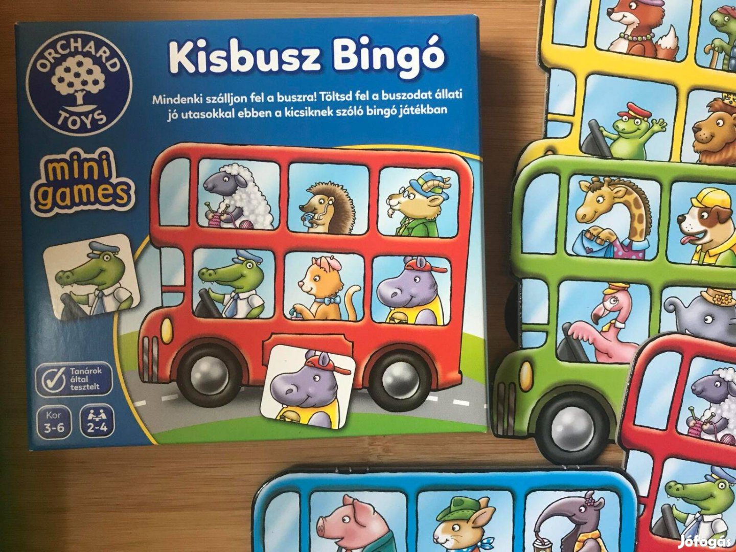 Orchard Toys Kisbusz Bingó társasjáték