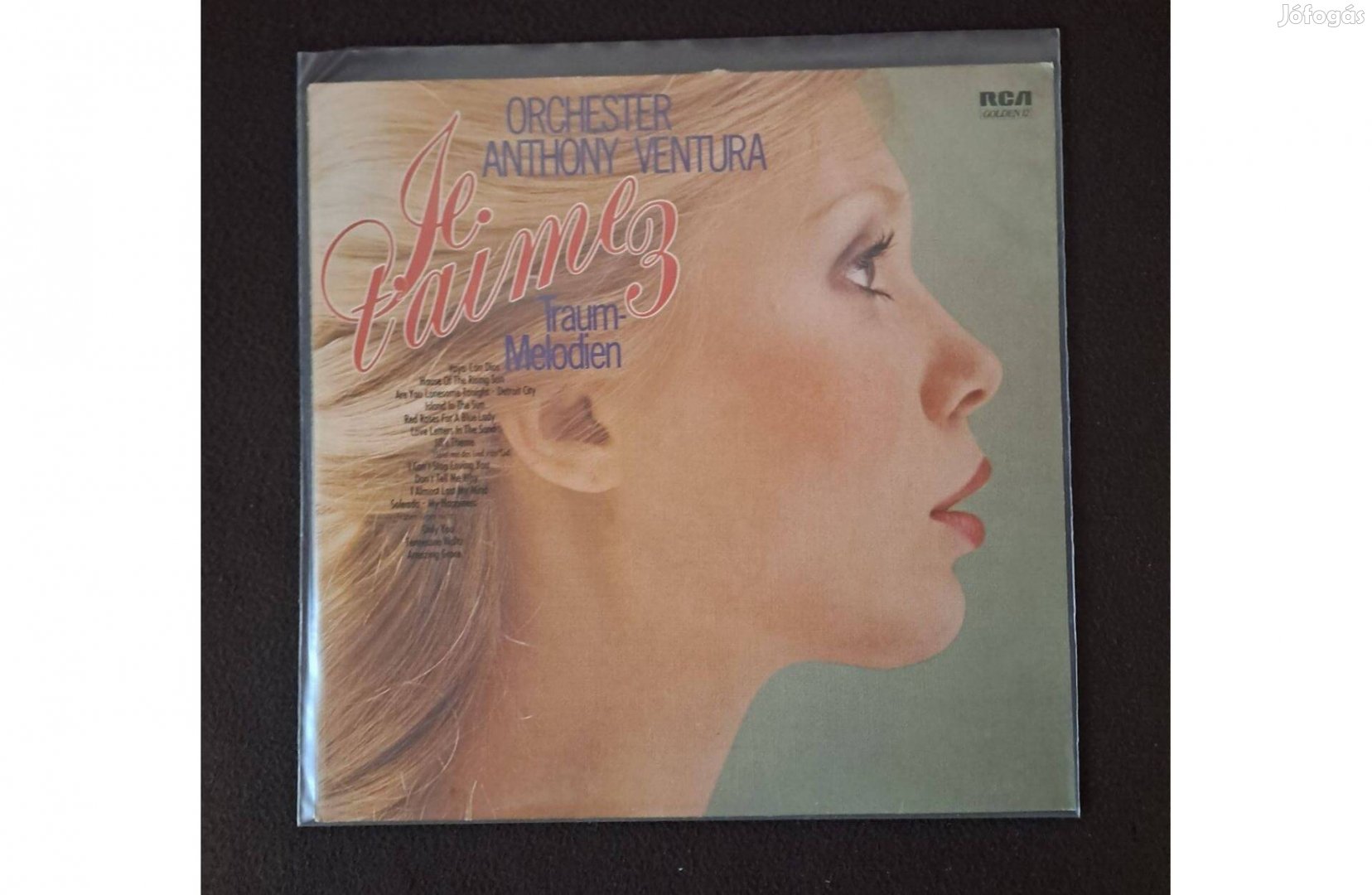 Orchester Anthony Ventura - Je T'Aime 3 LP