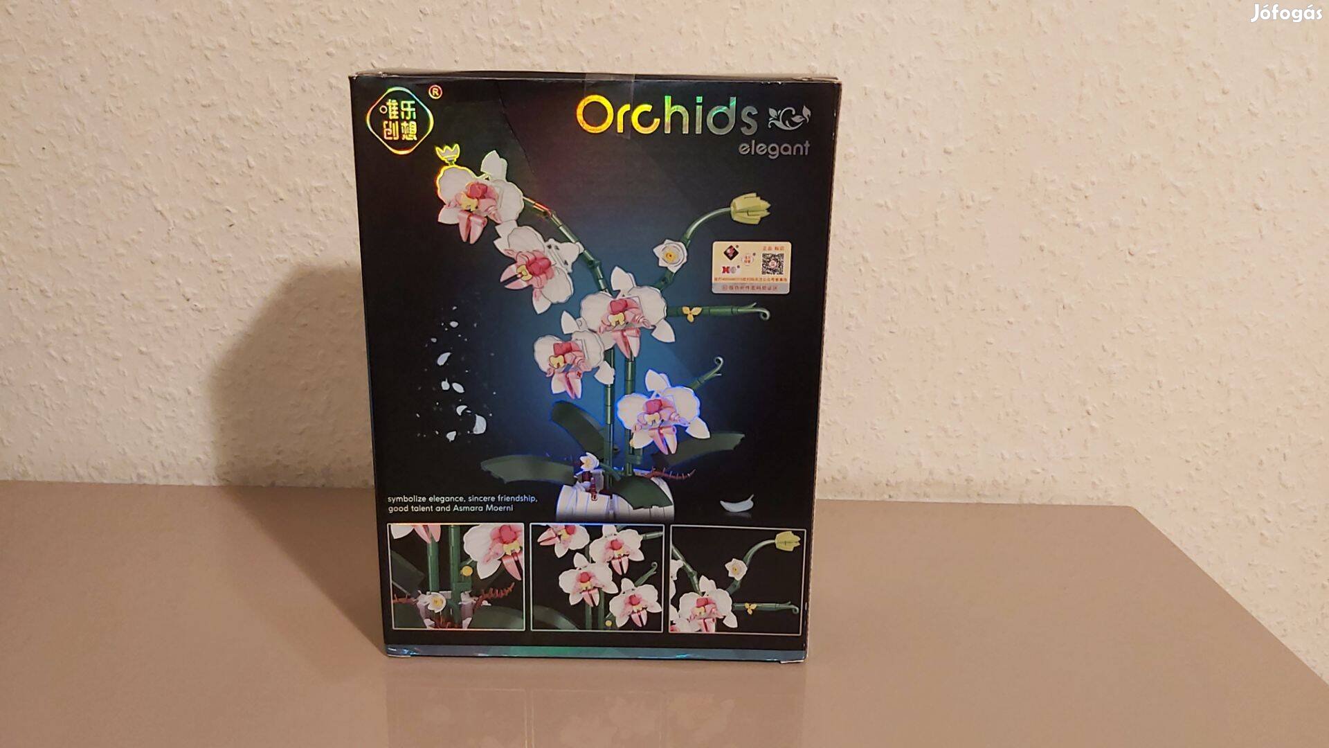 Orchidea építőjáték Új dobozzal készleten számlával