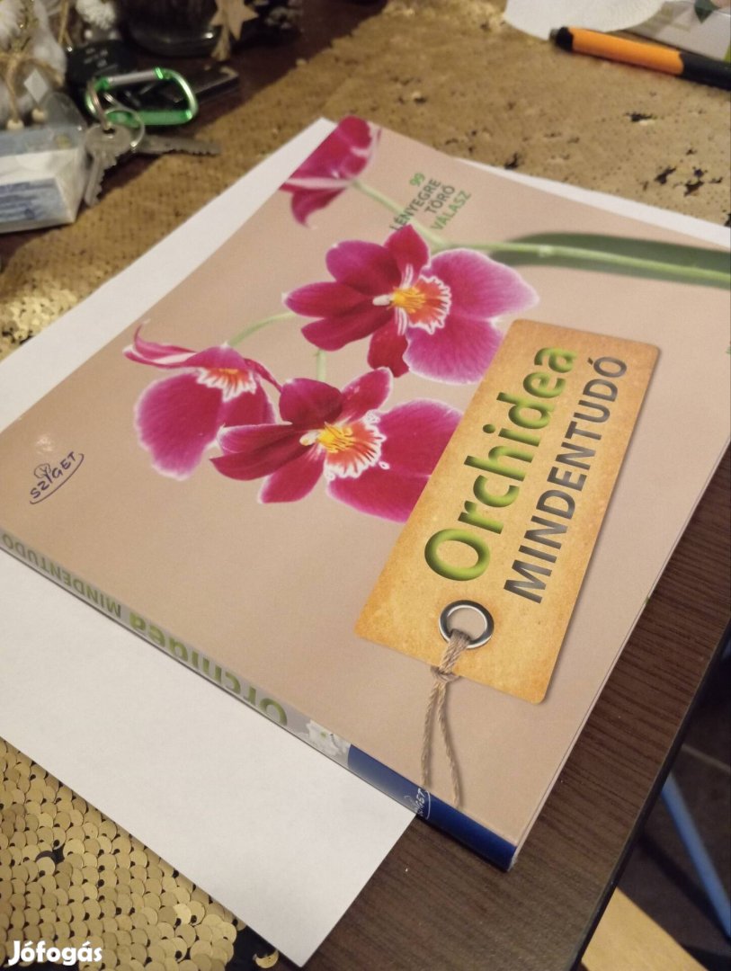 Orchidea könyv jó állapotú eladó 