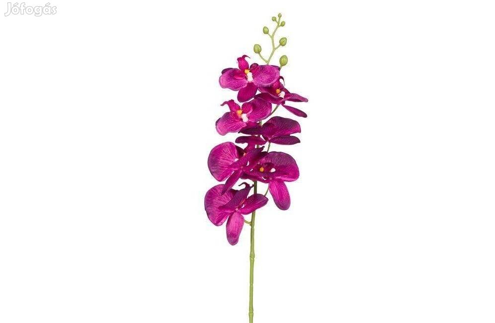 Orchidea művirág lila 85 cm